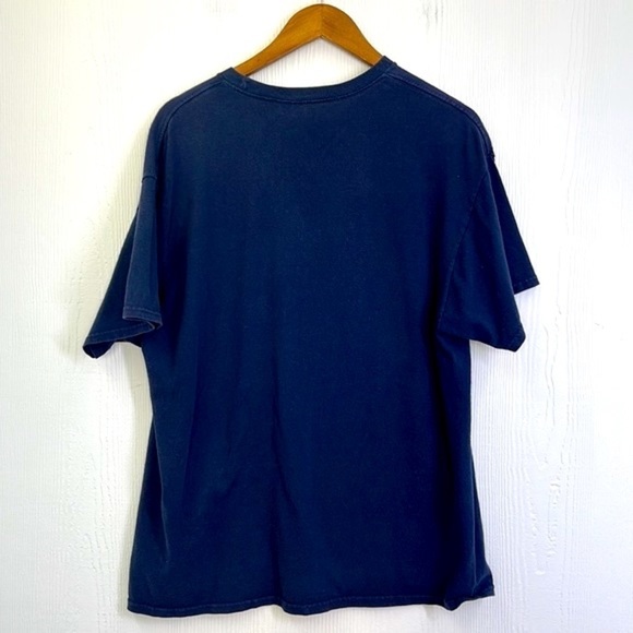 Delta - Willie Nelson Navy American Flag Graphic Short Sleeve T Shirt Size XL - Picture 8 of 8